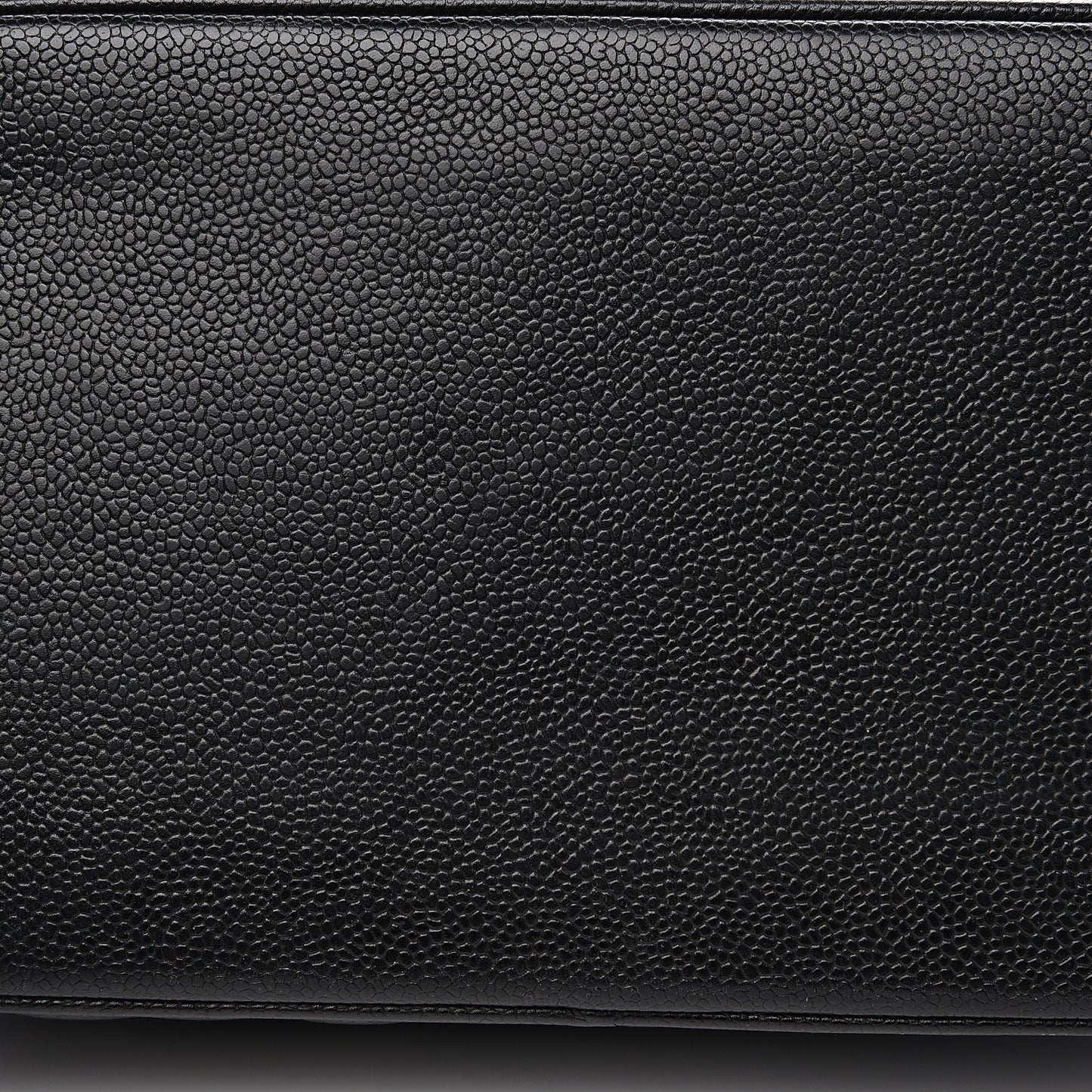 Caviar Quilted Medallion Tote Black