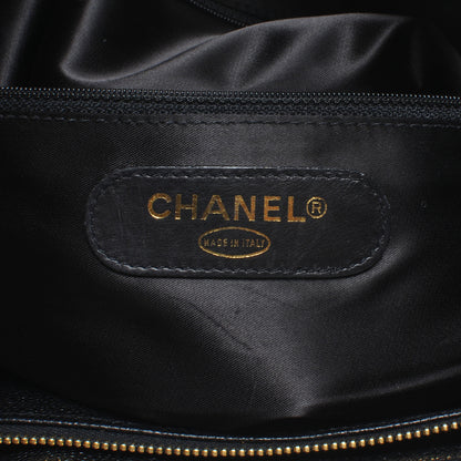 Chanel Caviar XL Weekender Bag Black 7 of 8