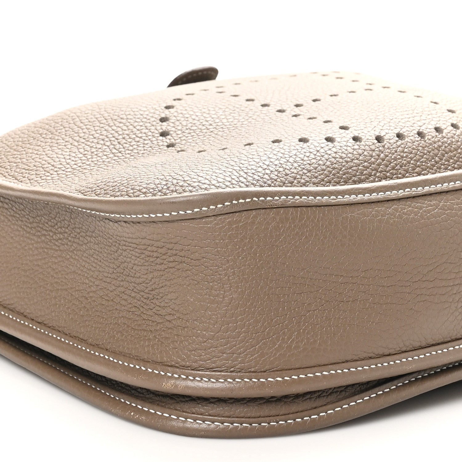 Hermes Taurillon Clemence Evelyne III PM Etoupe 9 of 11