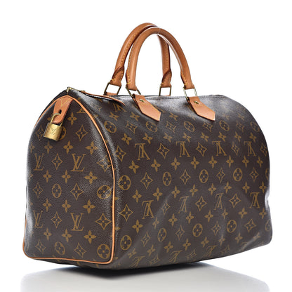 Louis Vuitton Monogram Speedy 35 1 of 16