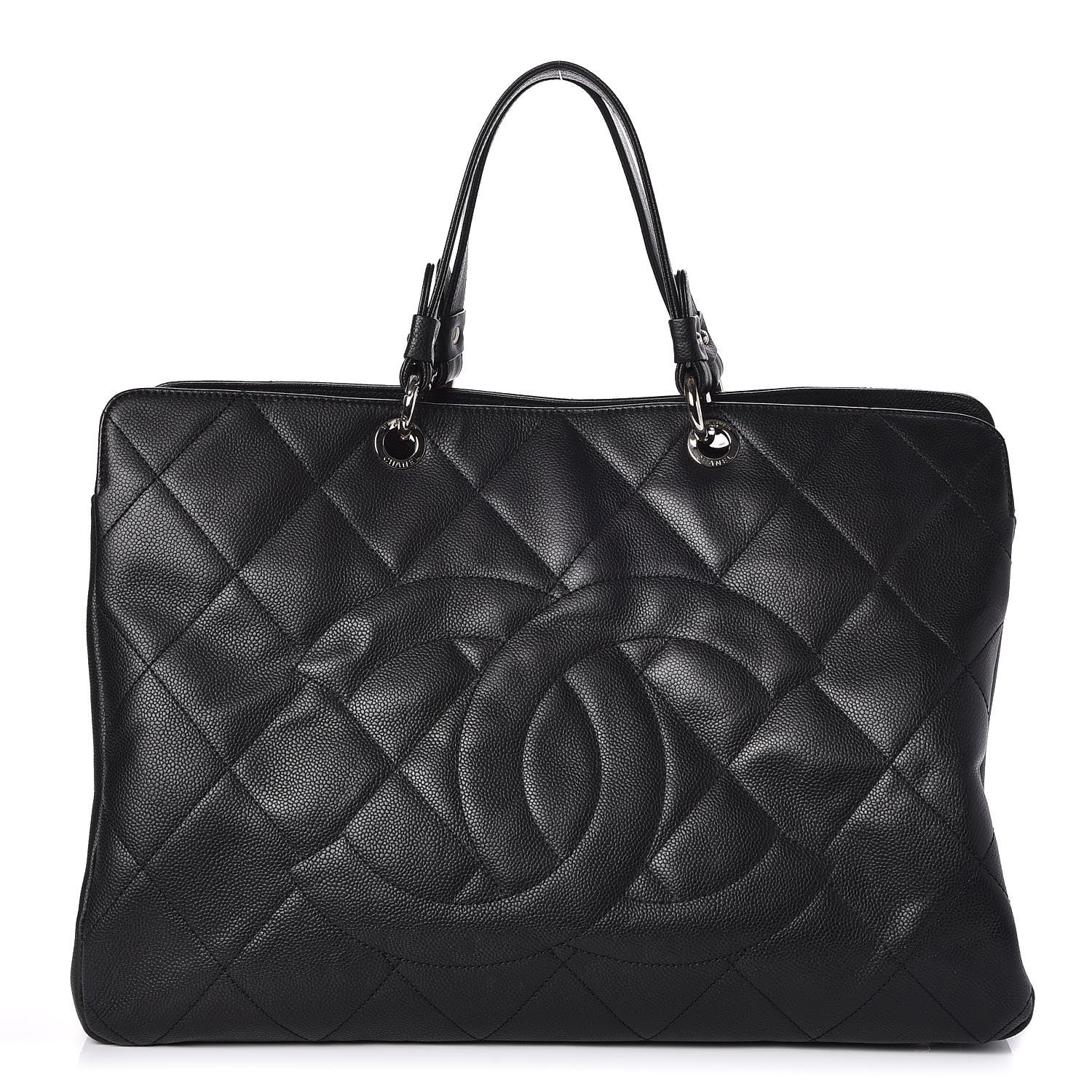 Chanel Caviar Quilted XL Tote Black 1 of 7
