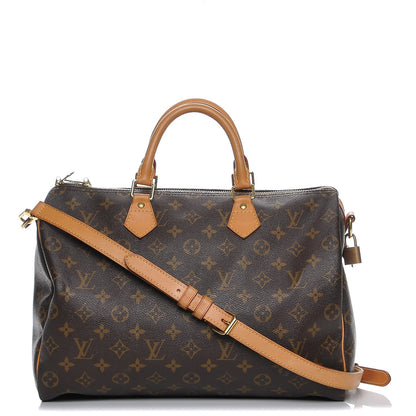 Louis Vuitton Monogram Speedy Bandouliere 35 1 of 8