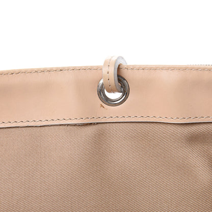 Burberry Canvas House Check Front Pocket Tote Beige 14 of 20
