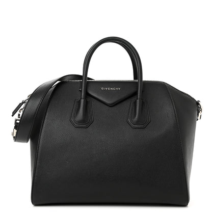 Givenchy Sugar Goatskin Medium Antigona Black 1 of 12