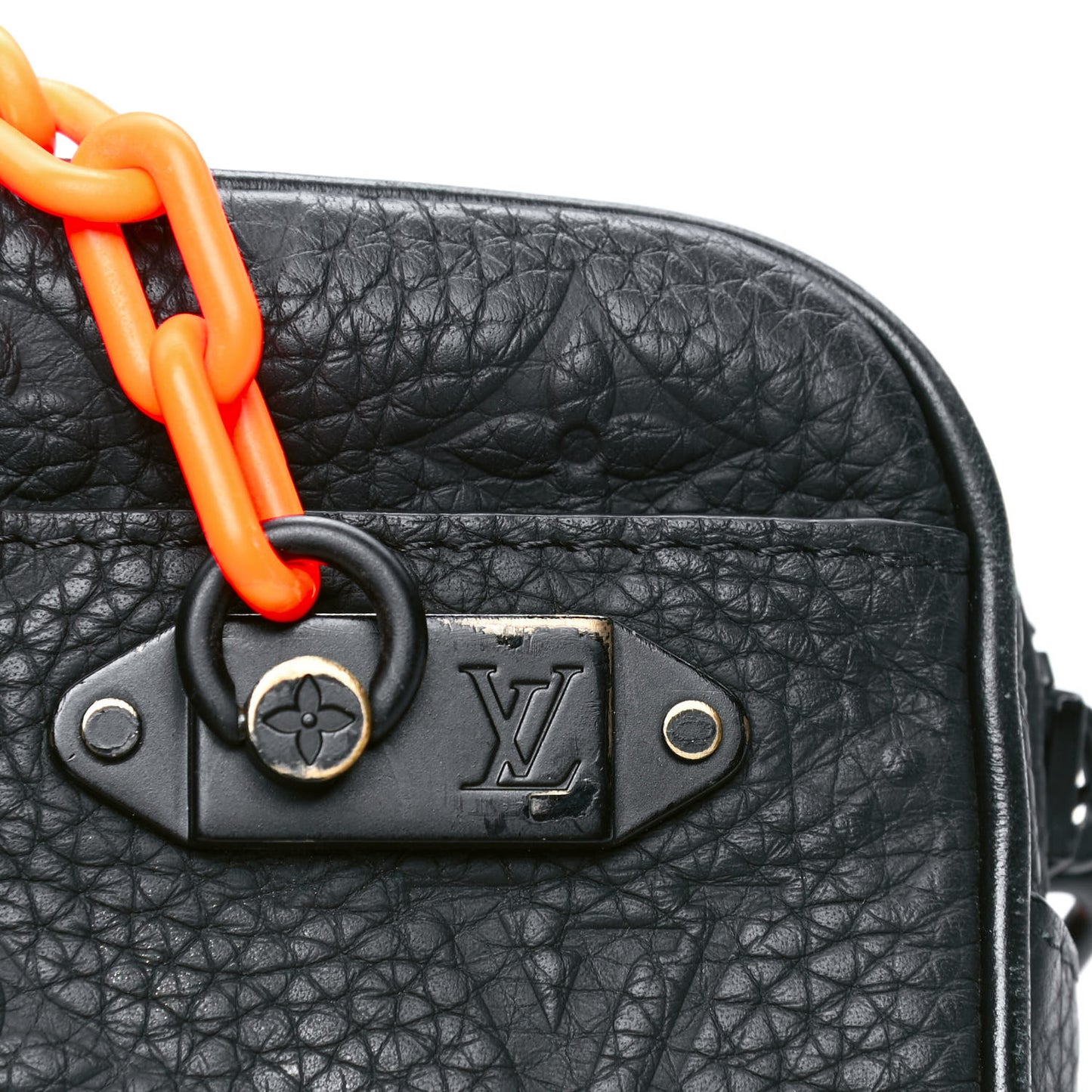 Taurillon Monogram Uniformes Solar Ray Soft Pochette Volga Belt Bag Black
