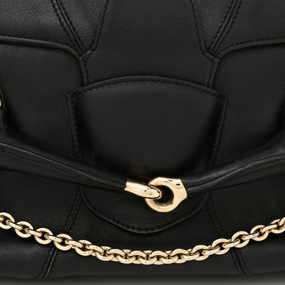 Gucci Grained Calfskin Large Horsebit Chain Flap Bag Black 14 of 16