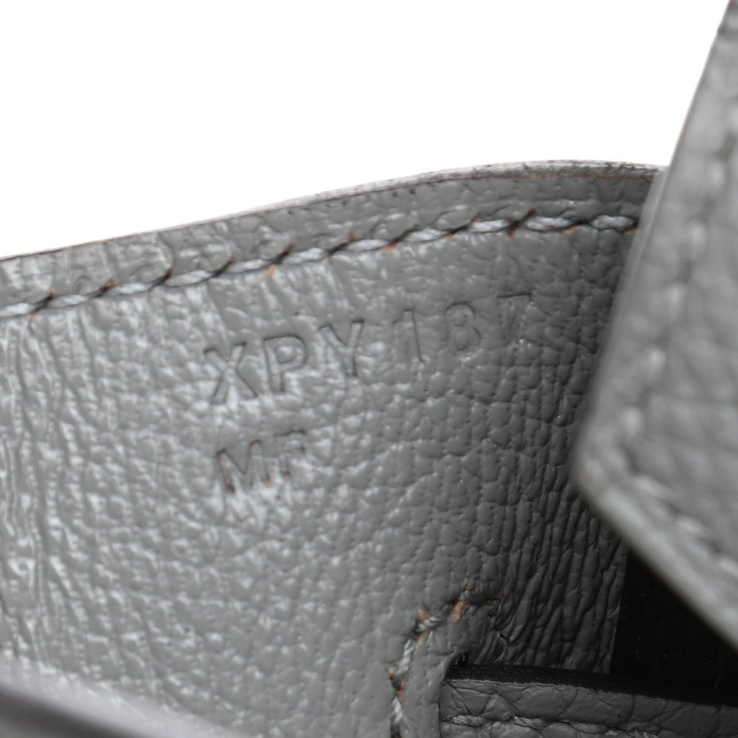 Togo Birkin 30 Gris Mouette