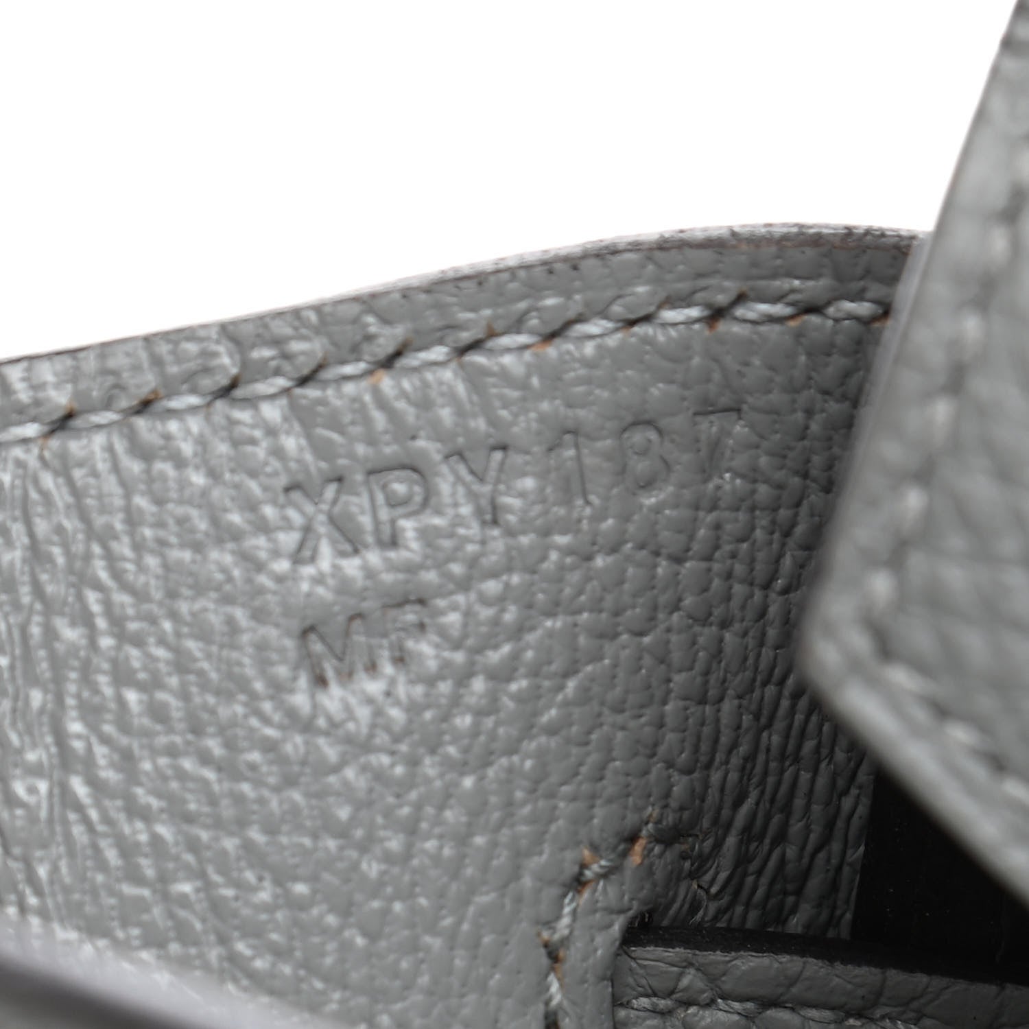 Hermes Togo Birkin 30 Gris Mouette 5 of 11