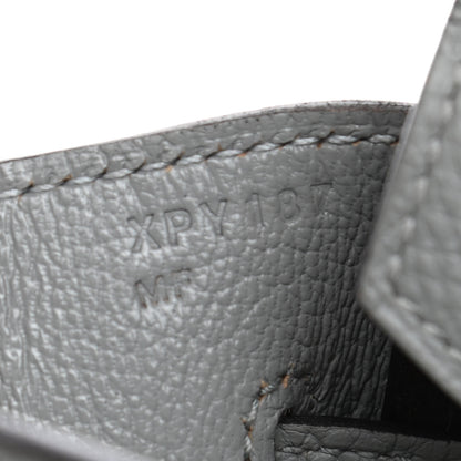 Hermes Togo Birkin 30 Gris Mouette 5 of 11