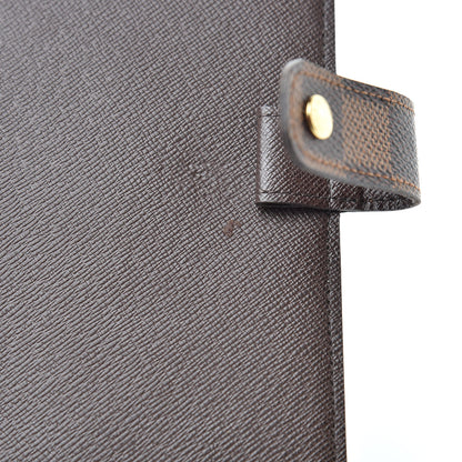 Louis Vuitton Damier Ebene Medium Ring Agenda Cover 7 of 9