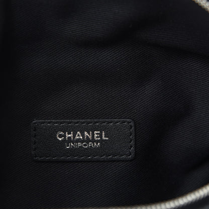 Chanel Lambskin Quilted Waist Belt Bag Black 8 of 10