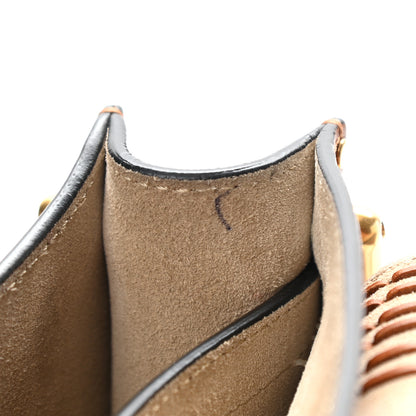 Chloe Calfskin Braided Small Hudson Shoulder Bag Caramel 12 of 17