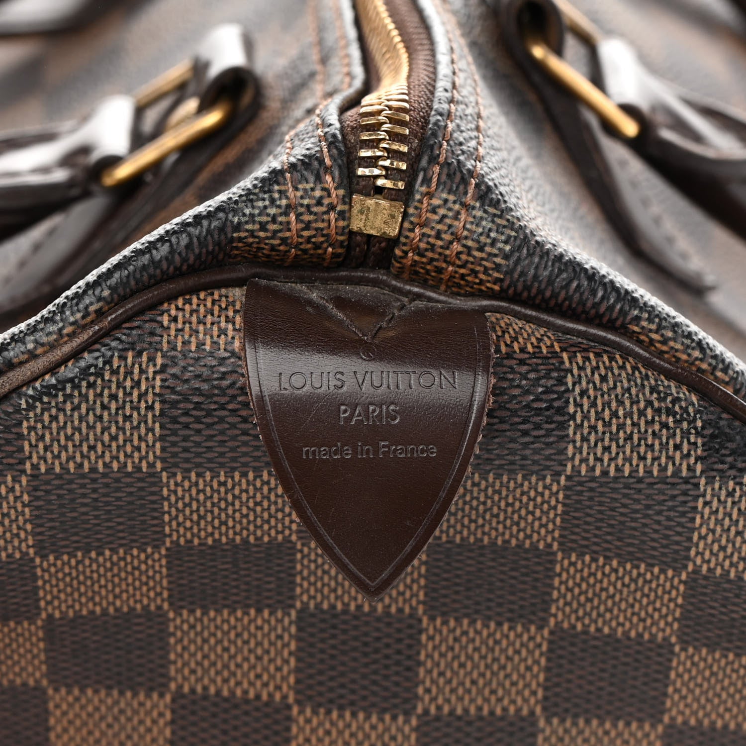 Louis Vuitton Damier Ebene Speedy 30 6 of 14