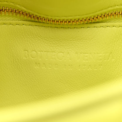 Bottega Veneta Lambskin Maxi Intreccio Padded Chain Cassette Crossbody Bag Kiwi 6 of 11