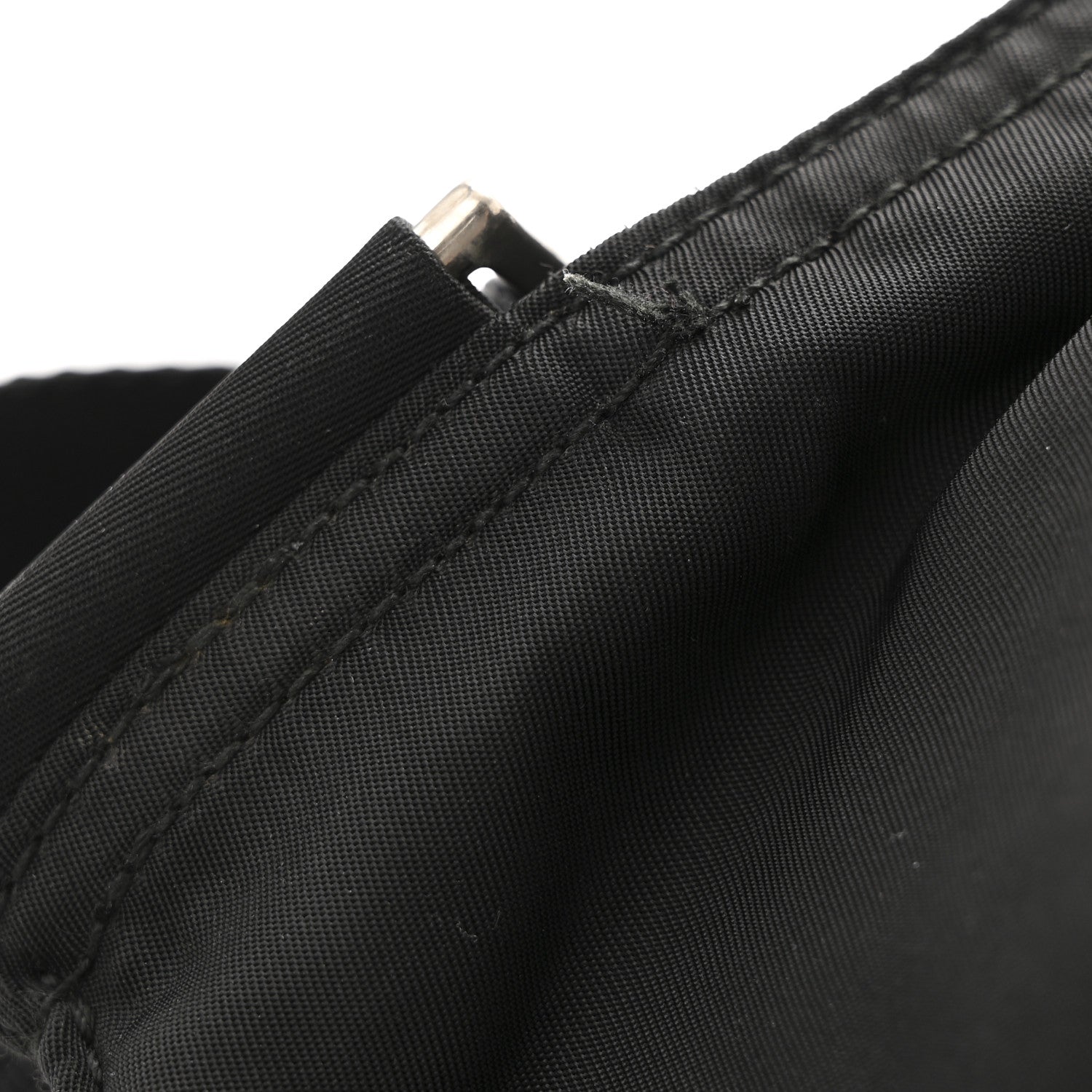 Prada Nylon Vela Flat Messenger Bag Black 12 of 13