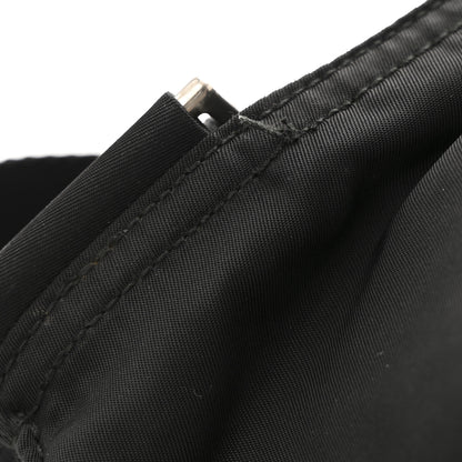 Prada Nylon Vela Flat Messenger Bag Black 12 of 13