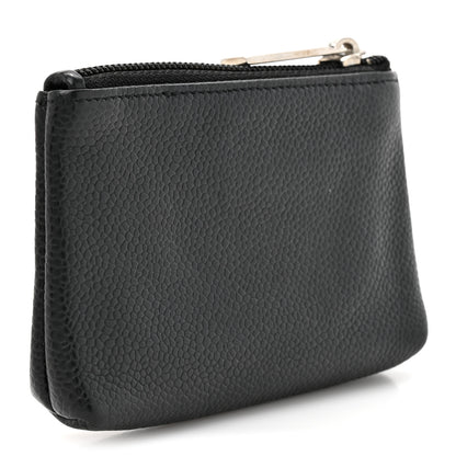 Chanel Caviar Timeless CC Key Holder Case Black 3 of 9