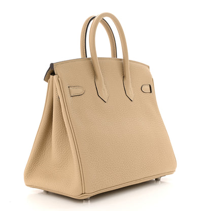 Hermes Togo Birkin 25 Trench 3 of 11