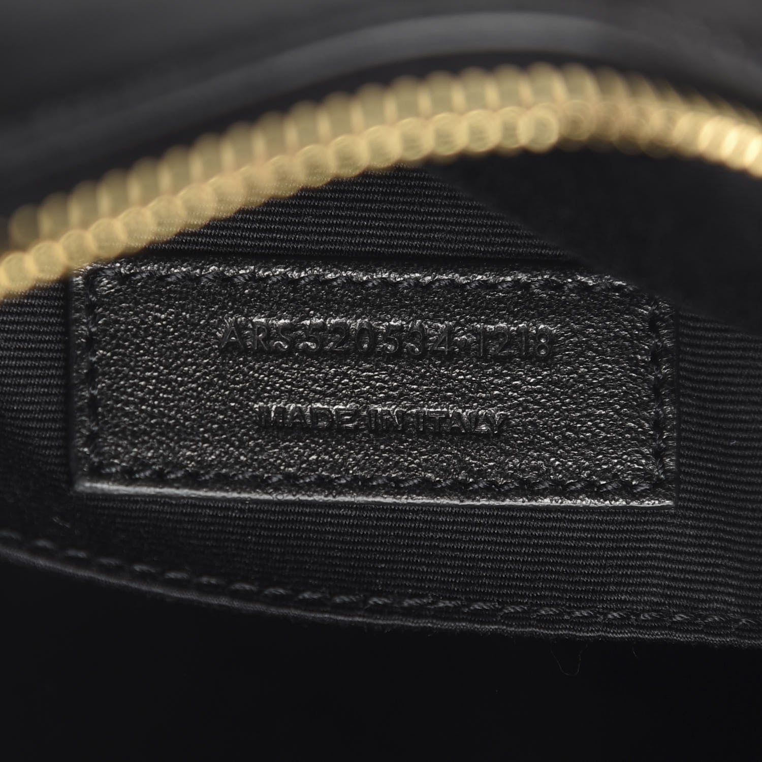 Saint Laurent Calfskin Matelasse Monogram Lou Camera Bag Black 6 of 9