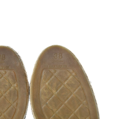 Chanel Lambskin CC Espadrilles 38 Black 7 of 10