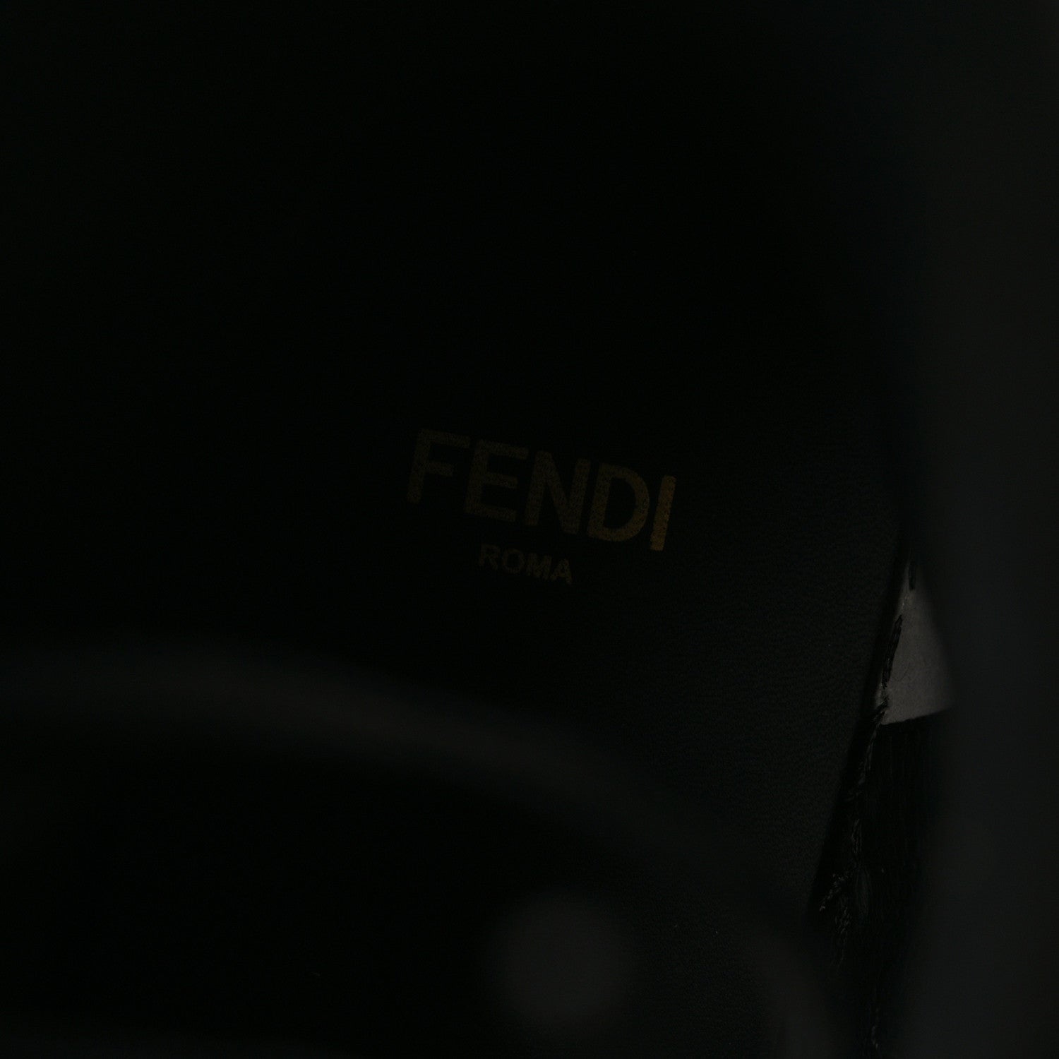 Fendi Vitello Abrasivato Fendigraphy 50mm Biker Boots 40 Black 8 of 8