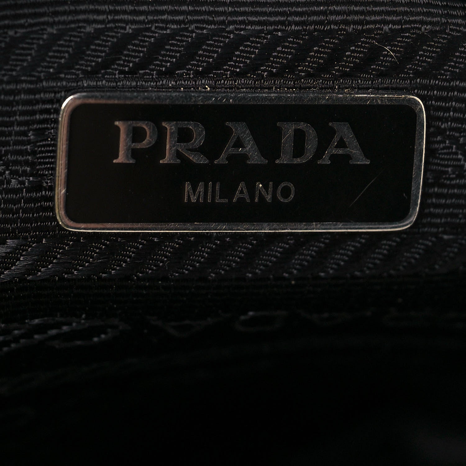 Prada Nylon Re-Edition 2005 Shoulder Bag Black 6 of 12