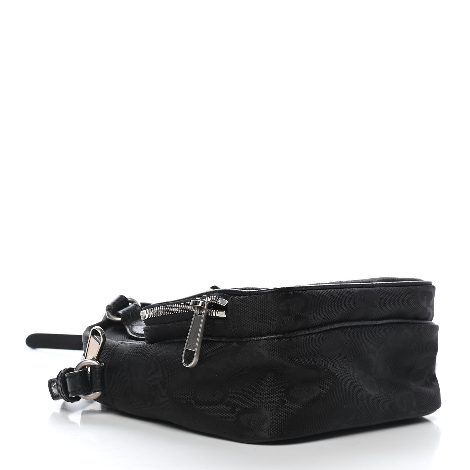Gucci Econyl Nylon Monogram Off The Grid Shoulder Bag Black 3 of 8