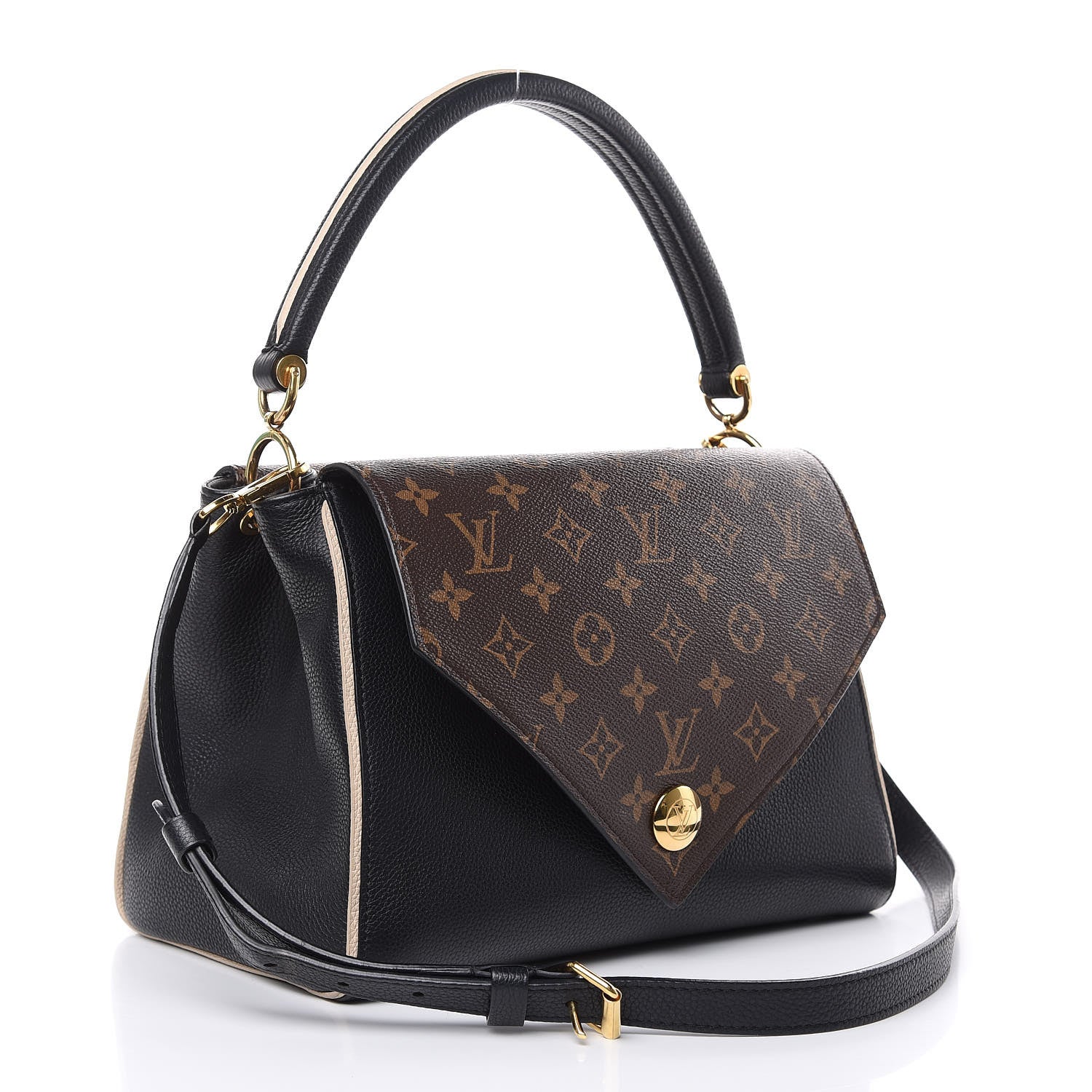 Louis Vuitton Monogram Double V Black 3 of 13
