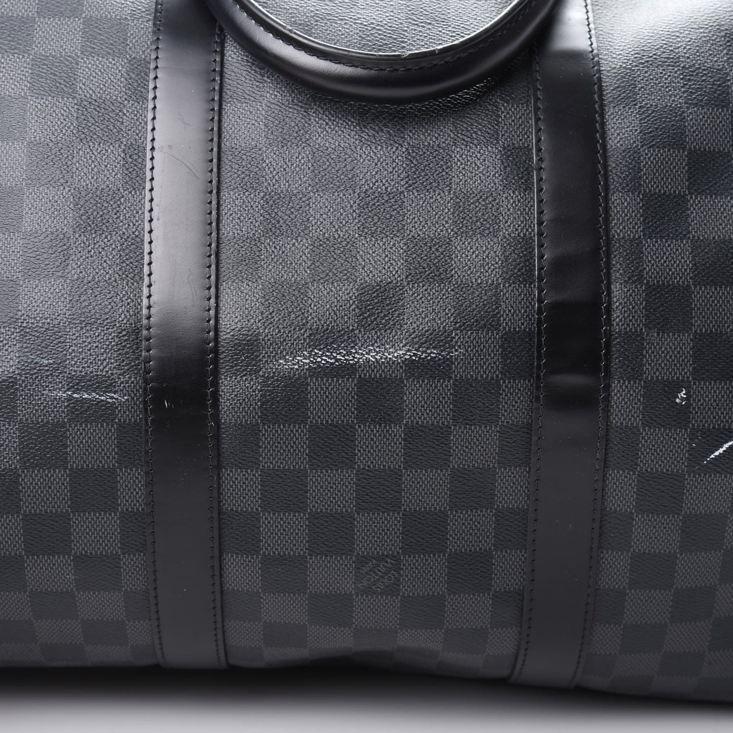Damier Graphite Keepall Bandouliere 55