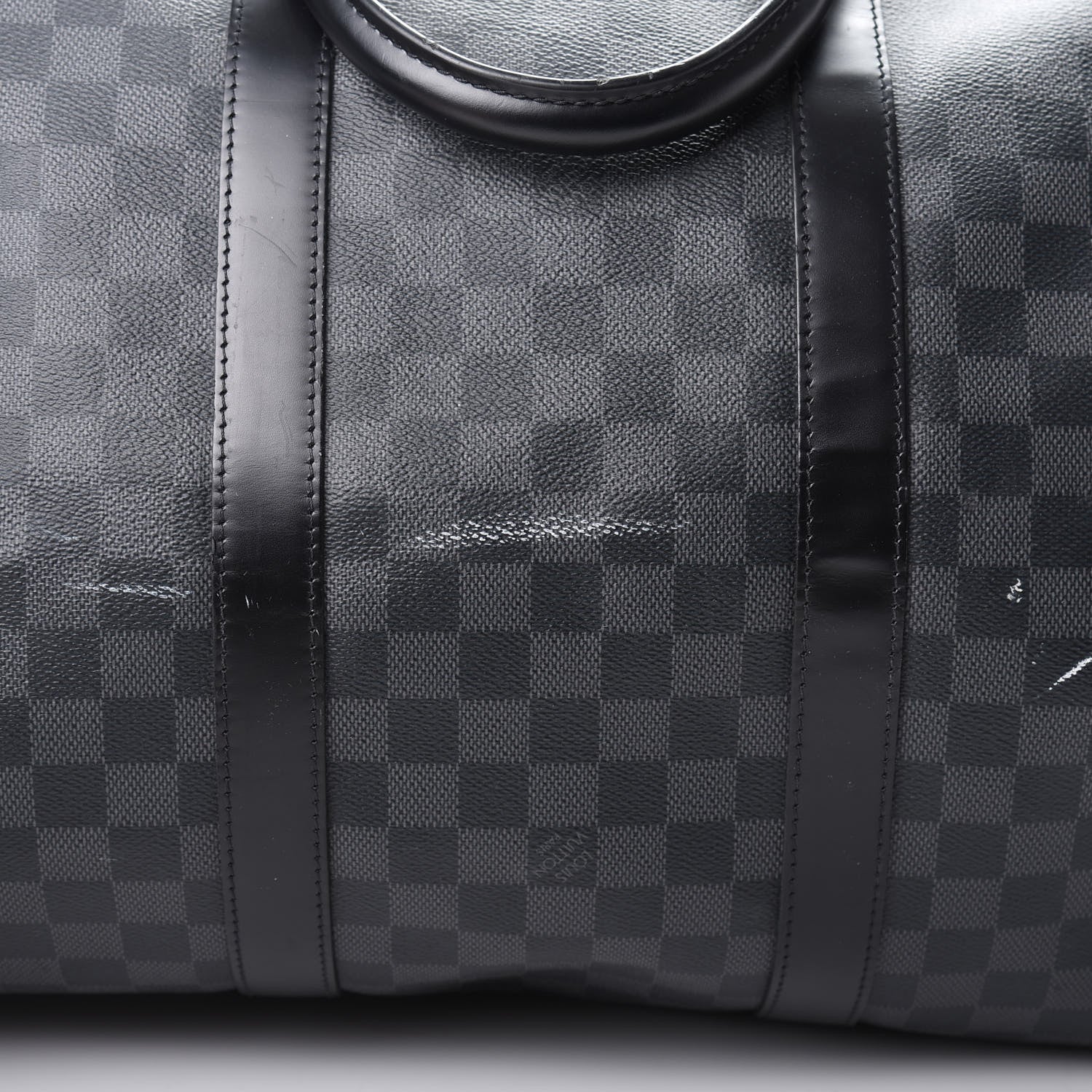 Louis Vuitton Damier Graphite Keepall Bandouliere 55 18 of 21