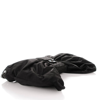 Chanel Satin Large Bow Bag Black 4 of 7