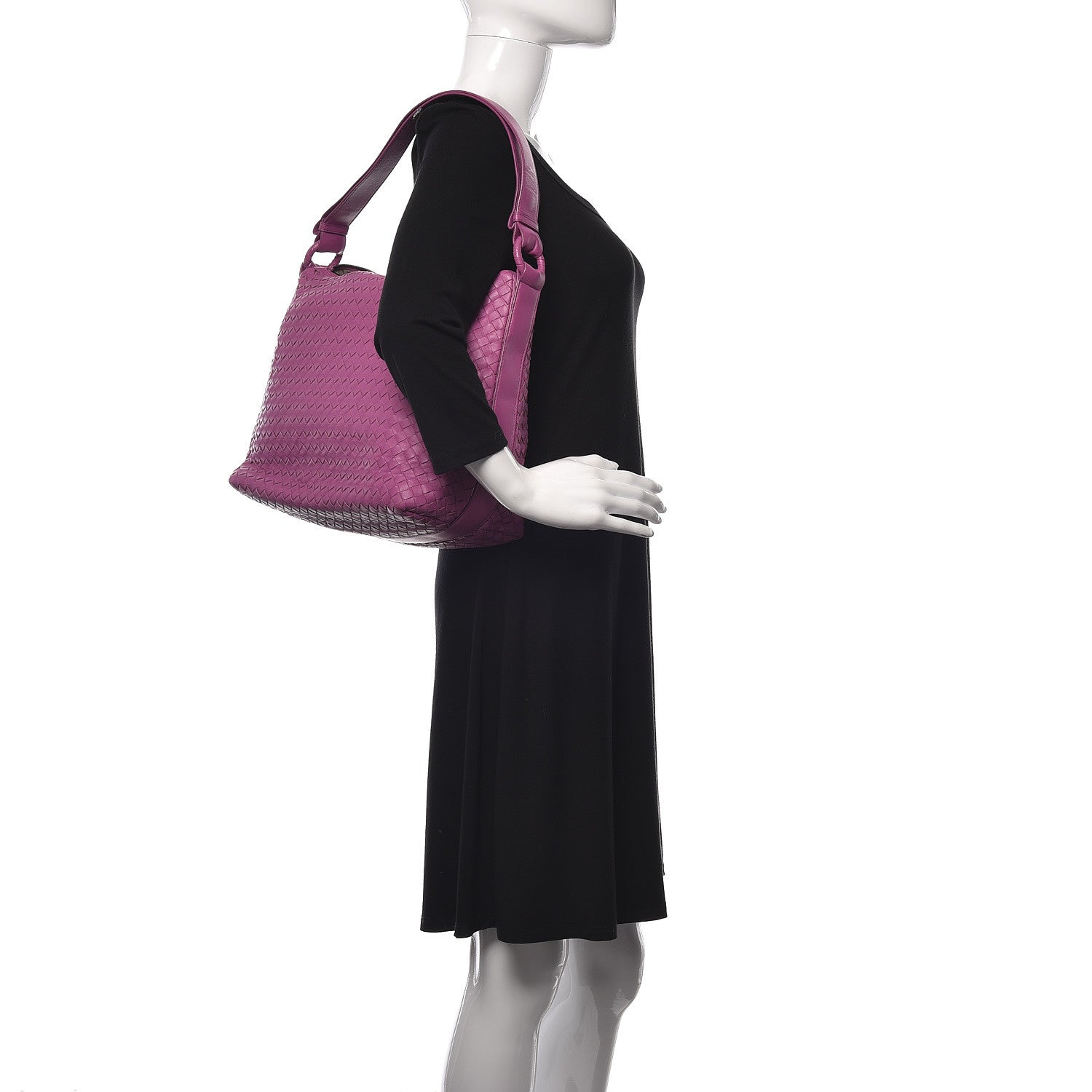 Bottega Veneta Nappa Intrecciato Hobo Peony 2 of 10