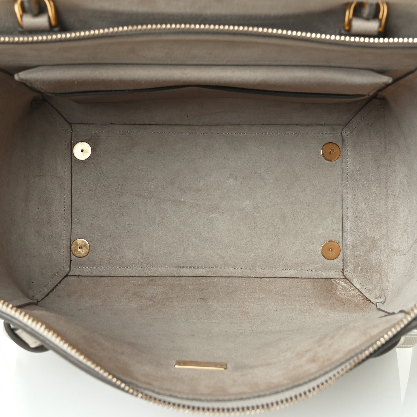 Grained Calfskin Mini Belt Bag Light Taupe