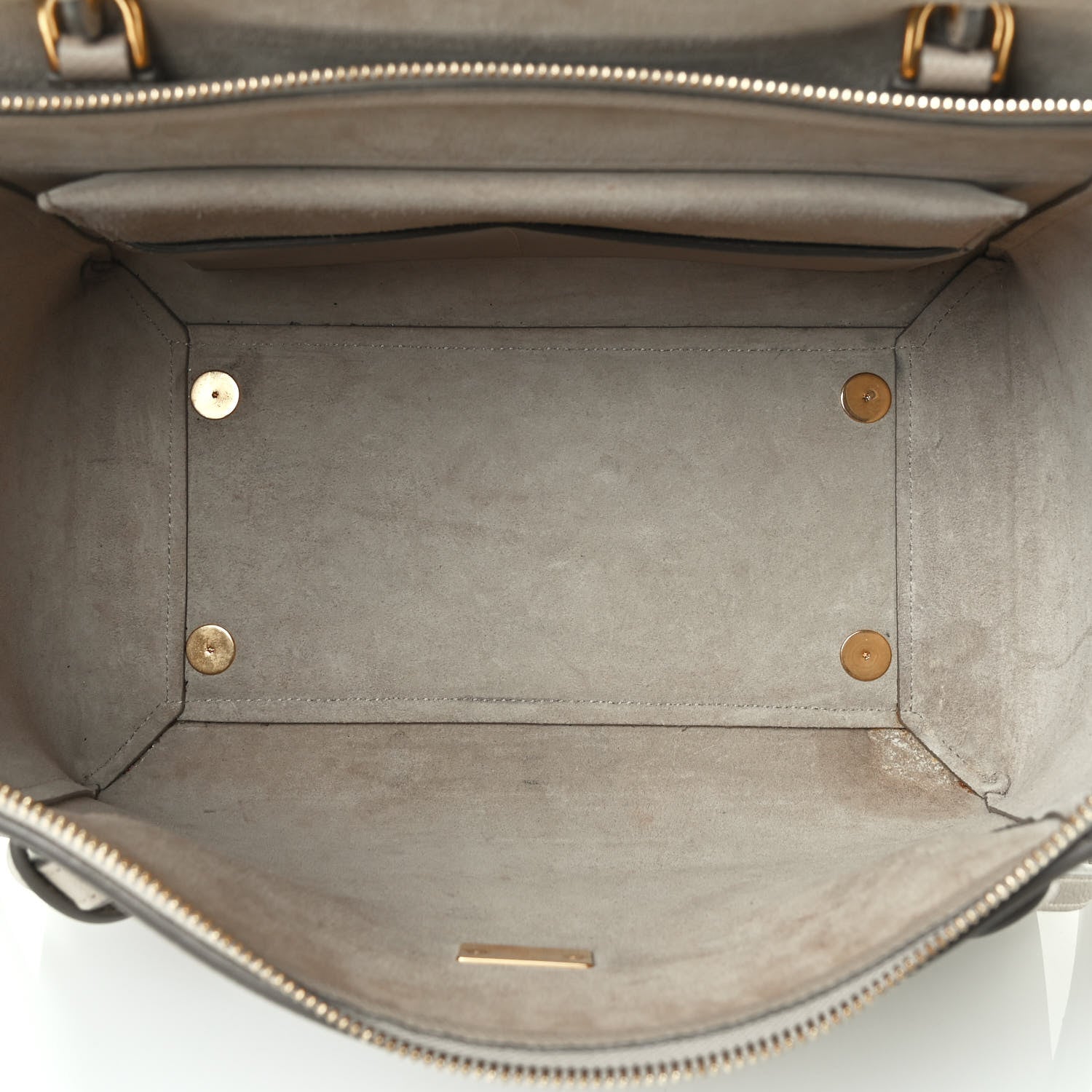 Celine Grained Calfskin Mini Belt Bag Light Taupe 4 of 5