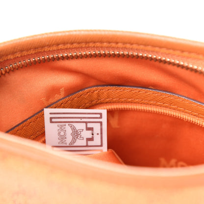 MCM Coated Canvas Messenger Orange 9 of 11
