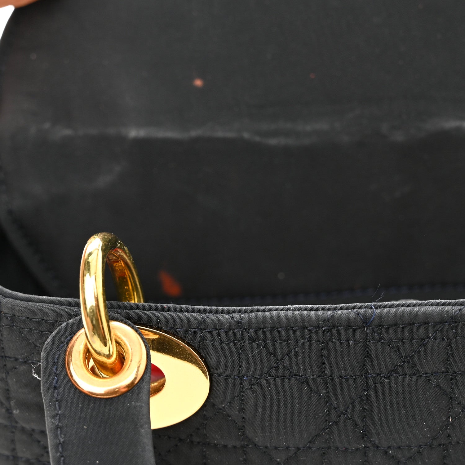 Christian Dior Nylon Cannage Mini Lady Dior Black 10 of 11