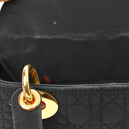 Christian Dior Nylon Cannage Mini Lady Dior Black 10 of 11