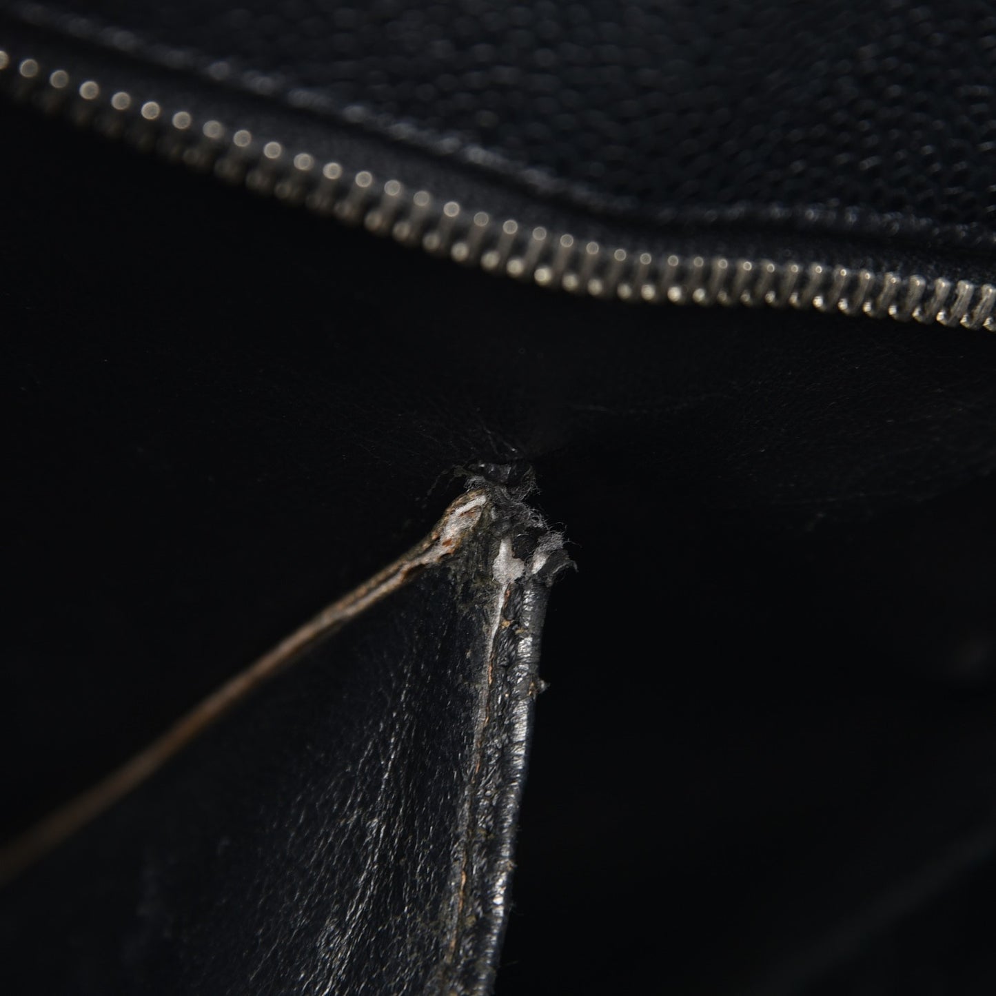 Caviar Quilted Medallion Tote Black