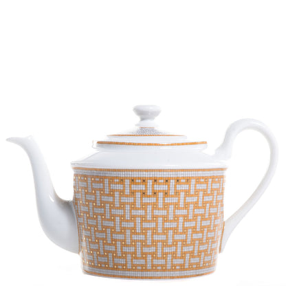 Hermes Porcelain Mosaique Au 24 Coffee/Tea Pot 1 of 7