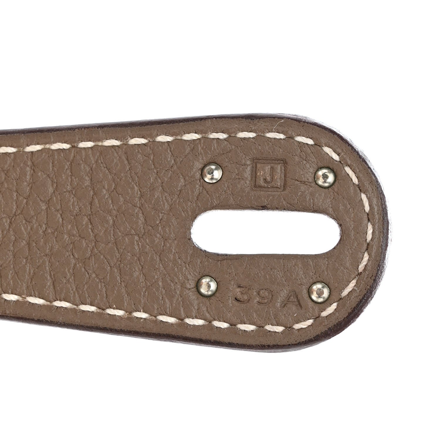 Hermes Taurillon Clemence Lindy 30 Etoupe 7 of 10