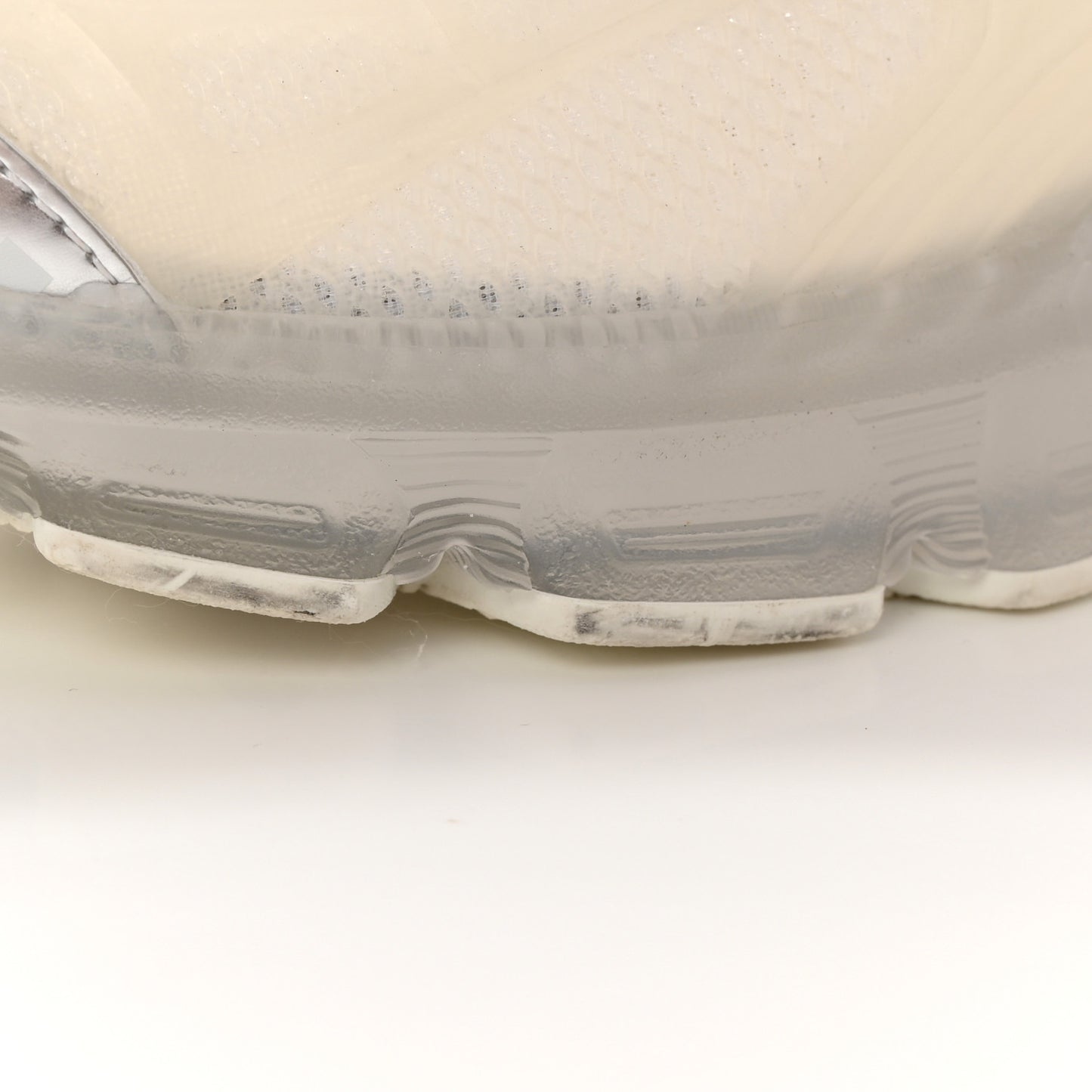 Matte Technical Fabric Mesh Dior Vibe Sneakers 36 White Silver