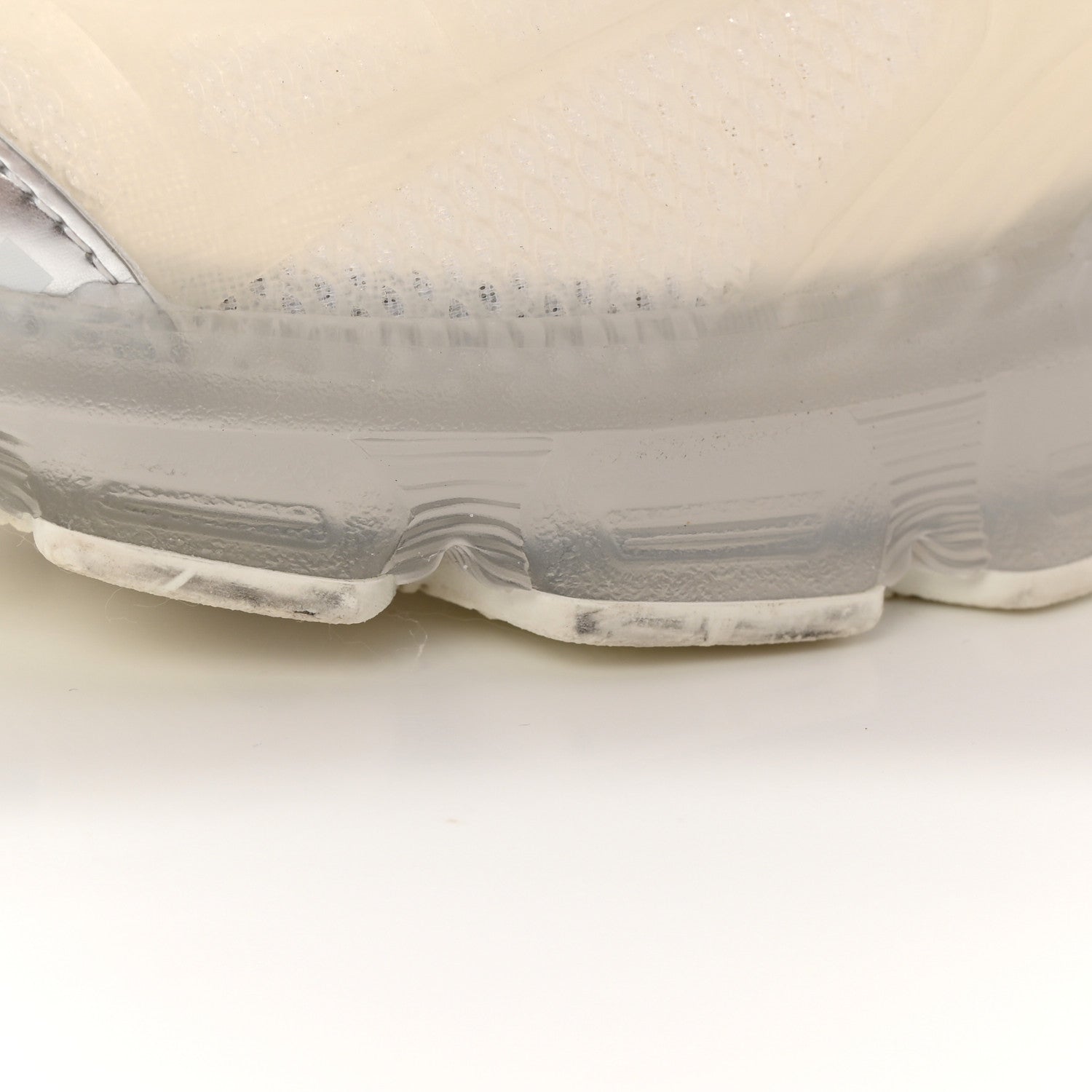 Christian Dior Matte Technical Fabric Mesh Dior Vibe Sneakers 36 White Silver 13 of 18