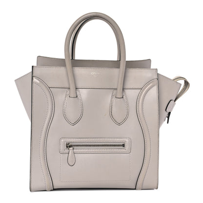Celine Palmelato Mini Luggage Pearl Grey 1 of 11