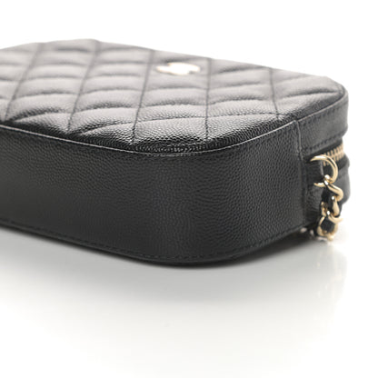 Chanel Caviar Quilted Vanity With Chain Black 10 of 12