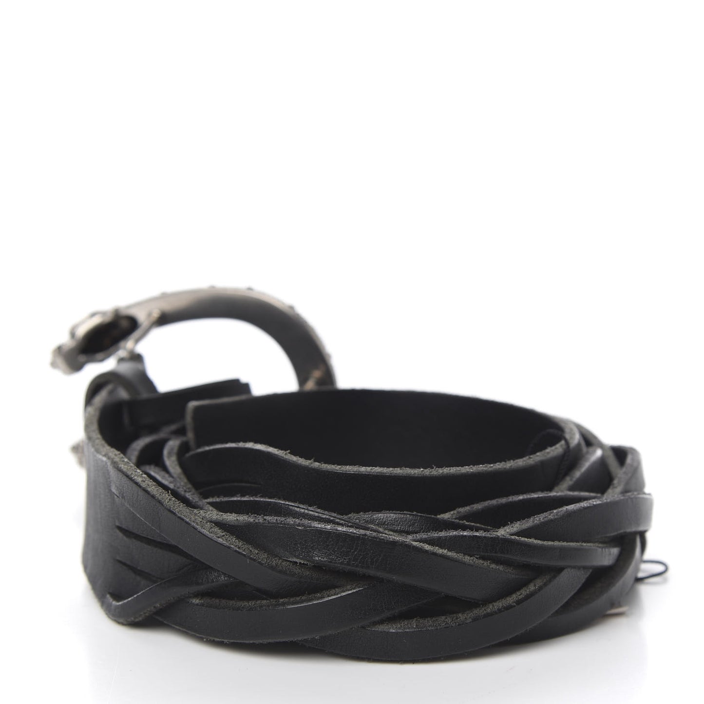 Calfskin Braided Dionysus Belt 95 38 Black