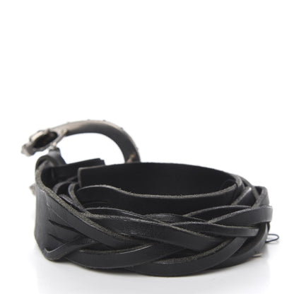 Gucci Calfskin Braided Dionysus Belt 95 38 Black 2 of 5