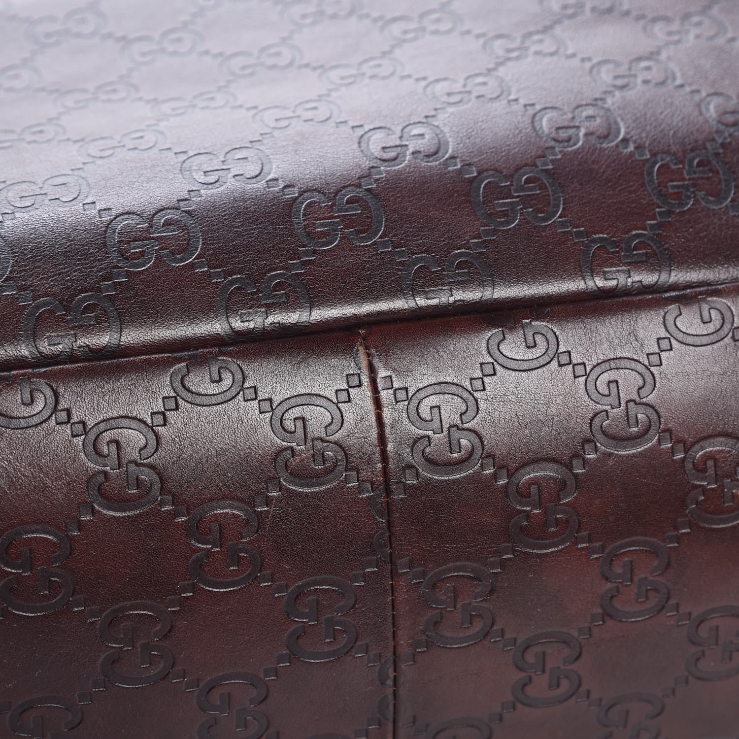Gucci Guccissima Medium Horsebit Chain Hobo Dark Brown 12 of 12