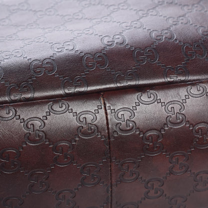 Gucci Guccissima Medium Horsebit Chain Hobo Dark Brown 12 of 12