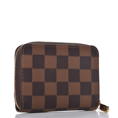 Louis Vuitton Damier Ebene Zippy Coin Purse 3 of 8