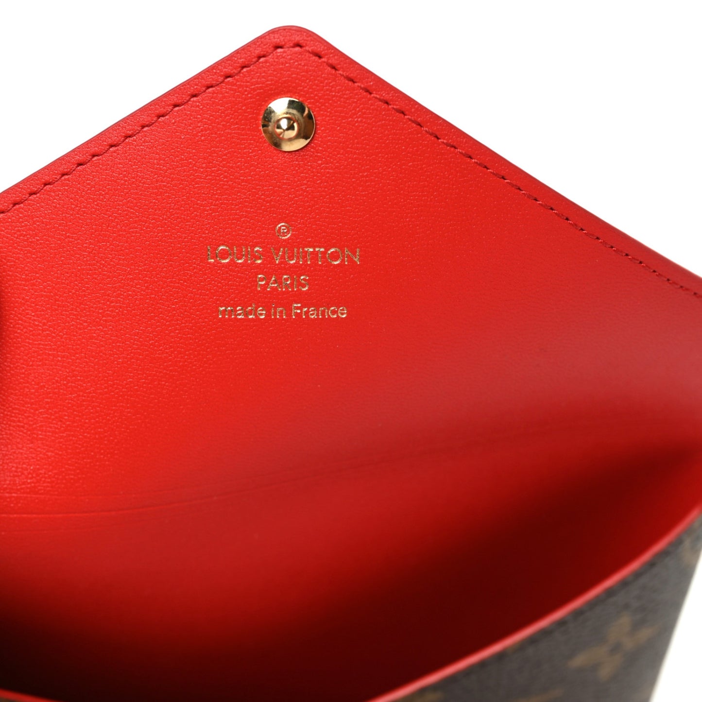 Monogram Medium Kirigami Pochette Insert Coquelicot